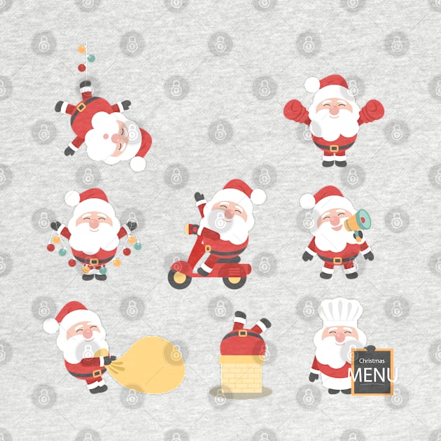 Santa Claus Collections by Mako Design 